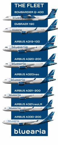 Bluearia Airlines Fleet