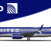 United New Livery Concept - Boeing 737-800