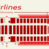 madagascar a340 seat Map