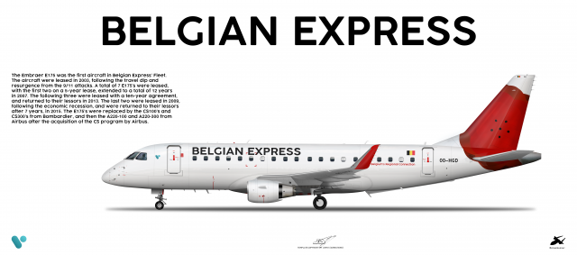 Embraer E175 - Belgian Express