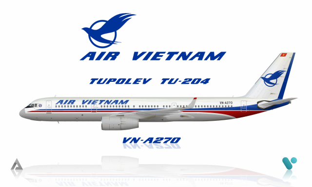 Air Vietnam Tu 204 Air Vietnam Tu 204