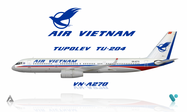 Air Vietnam Tu 204