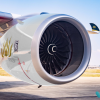 Air Vietnam A350 Engine Close Up