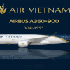 Air Vietnam A350 900 Official