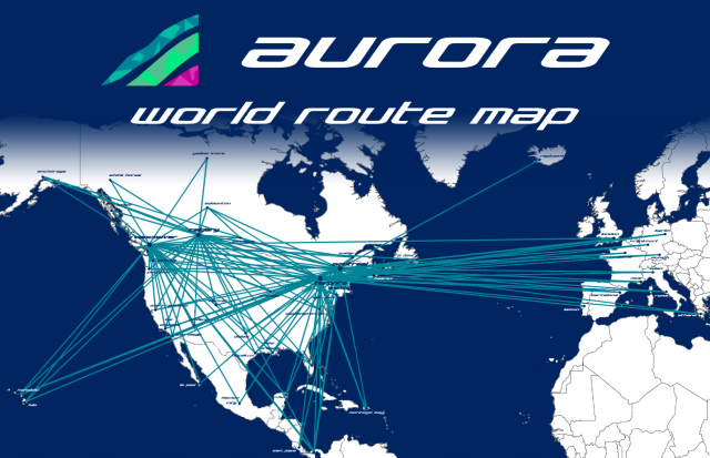 Aurora Route Map