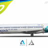 Peacock Boeing 717 200