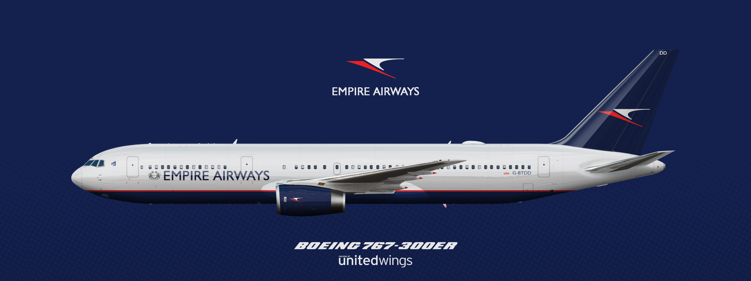 Boeing 767300ER Empire Airways Gallery Airline Empires