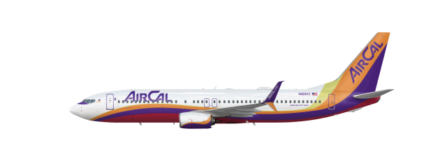 New Air Cal Boeing 737 800
