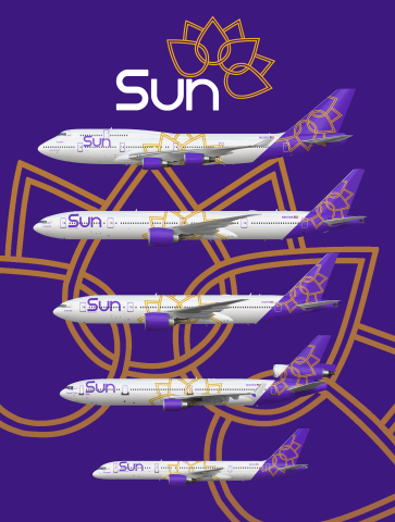 Sun Airlines Fleet