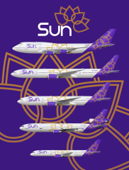 Sun Airlines Fleet