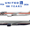 united 100