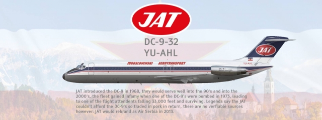 JAT DOUGLAS DC-9 32