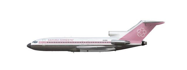 Sakura Domestic Air Boeing 727 100 (1973-1990)