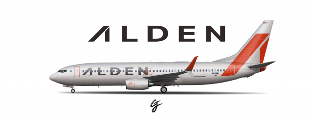 9. Alden 737-827S (2016 - Present livery)