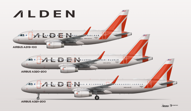 M.4. Alden A320’s poster
