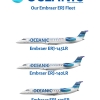 OCEANIC Embraer ERJ fleet