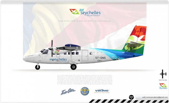 De Havilland Canada DHC-6 Twin Otter Air Seychelles