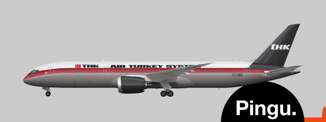Air Turkey 787-9 'ULH' Retro livery Air Turkey 787-9 'ULH' Retro livery