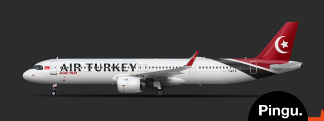 Air Turkey Airbus A321XLR (A321neo)