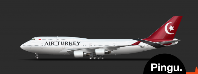 Air Turkey Boeing 747-400