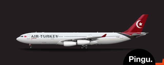 Air Turkey Airbus A340-300