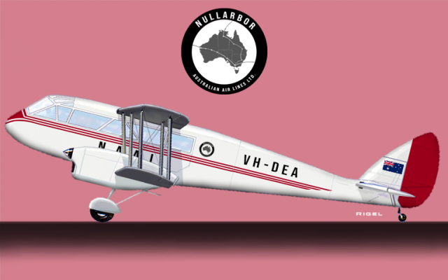 2.1. de Havilland DH.84 Nullarbor Australian Air Lines "1928-1937"