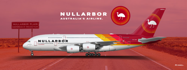 9.1. Airbus A380-800 Nullarbor Australian Air Lines "2005-2015"