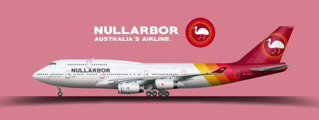 8.2. Boeing 747-400 Nullarbor Australian Air lines "1995-2005"