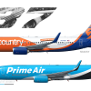 Sun Country and Prime Air 737-800