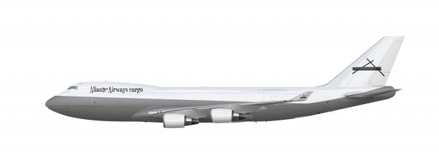 Boeing 747 400F Alliante Airways Boeing 747 400F Alliante Airways