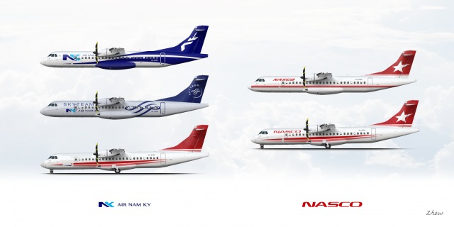 Air Nam Ky & NASCO ATR 72-600