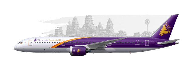 Cambodia Angkor Air B787-9