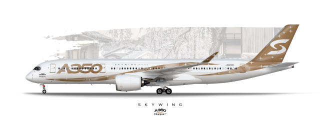 Skywing Airlines スカイウィング A350-900 （「A350スカイライナー」）