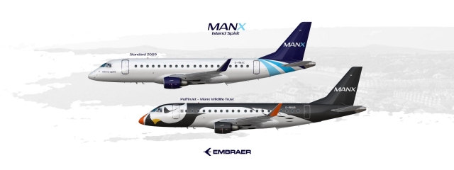 Manx Airlines E175s