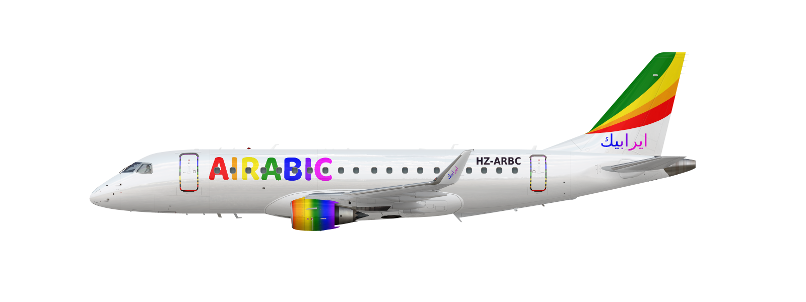 Airabic Embraer E175-200LL