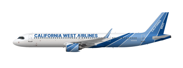 California West Airlines Airbus A321-200NX