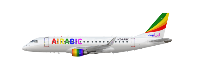 Airabic Embraer E175-200LL Airabic Embraer E175-200LL