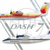 DHC Dash 7 poster.