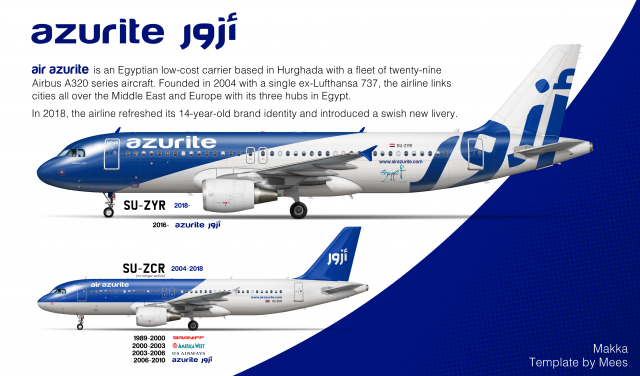 Air Azurite - Fleet poster