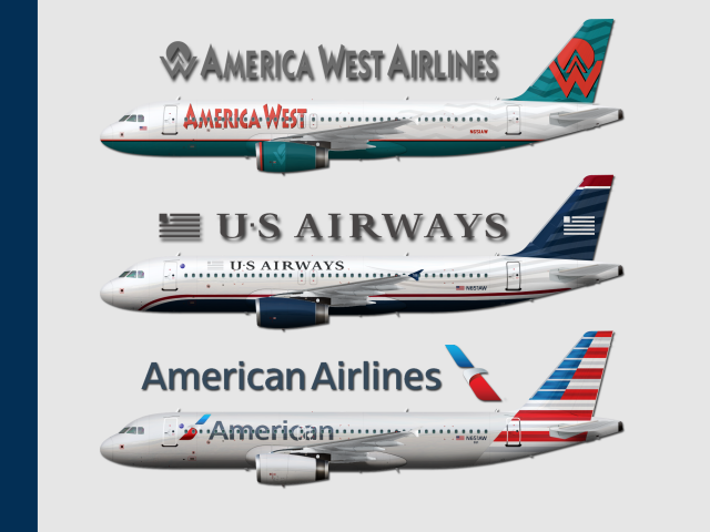 N651AW: A History | America West Airlines | US Airways | American Airlines | Airbus A320-232