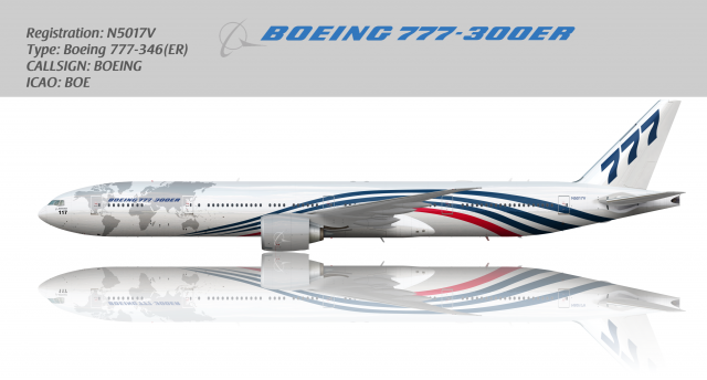 Boeing 777 300(ER) House N5017V