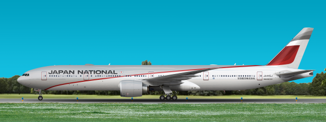 Boeing 777-300ER Japan National Airlines