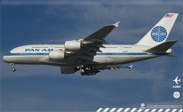 Airbus A380 PanAm