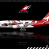 Qantas Airbus A380 F1 Livery concept