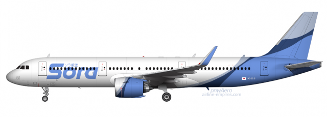 Sora Airlines Livery A321neo