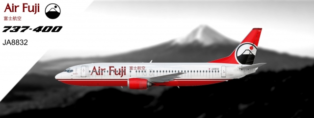 Air Fuji 737-400 | JA8832