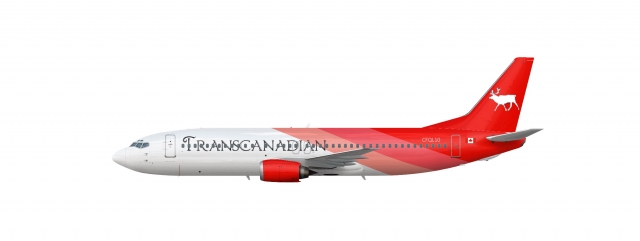 Boeing 737 400 Transcanadian 1995 2015