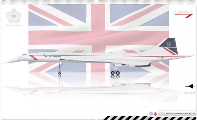 BAC/Aerospatiale Concorde British Airways BAC/Aerospatiale Concorde British Airways