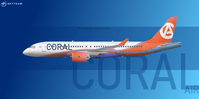 Coral A220-300/Cs300 ''Ft-lauderdale''