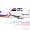Nepal Airlines new Livery.